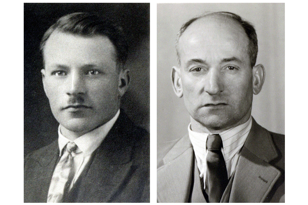 Die Gründer der Wyssen Seilbahnen AG: Jakob Wyssen (links) und sein Bruder Fritz Wyssen (rechts)