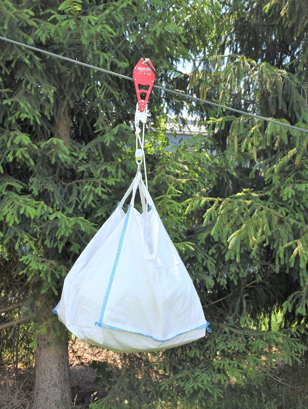 Plantagen Seilbahn Skymule